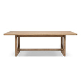 Turnkey - 8 Seater Dining Table - Antique Brown