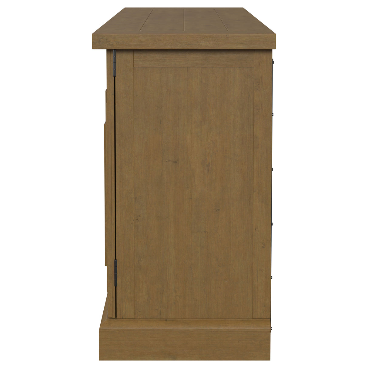Florence 4-Door Dining Sideboard Buffet Cabinet Rustic Honey