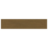 Florence 4-Door Dining Sideboard Buffet Cabinet Rustic Honey