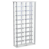 Montara Tempered Glass Wine Cabinet with LED Lighting