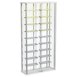 Montara Tempered Glass Wine Cabinet with LED Lighting