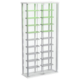 Montara Tempered Glass Wine Cabinet with LED Lighting