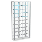 Montara Tempered Glass Wine Cabinet with LED Lighting