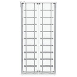 Montara Tempered Glass Wine Cabinet with LED Lighting