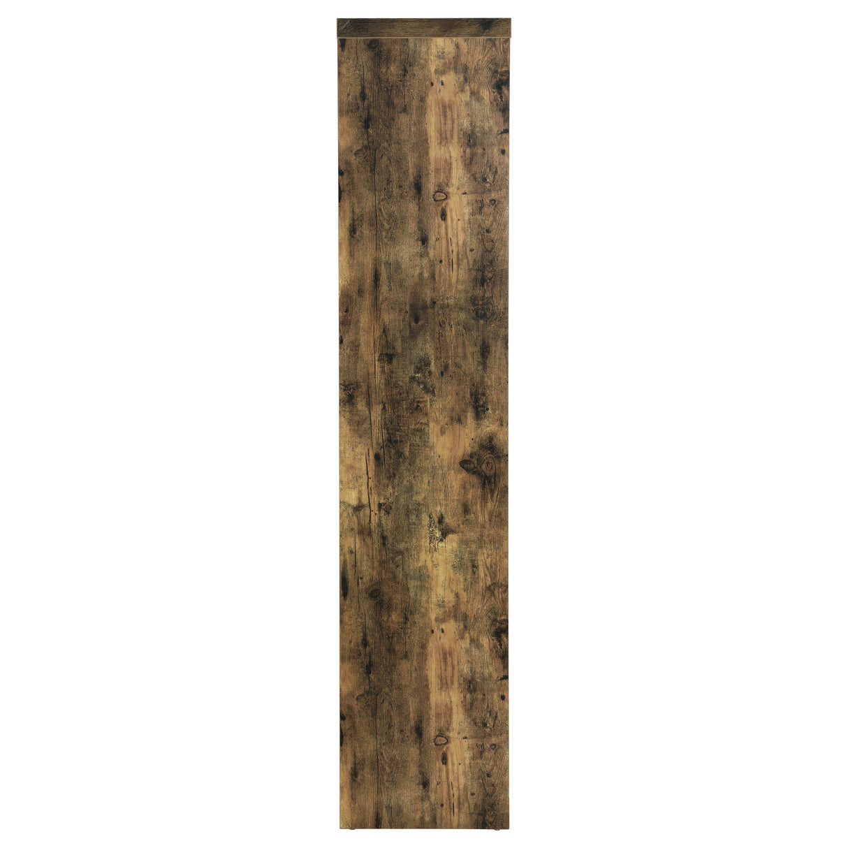 Belvedere 5-Shelf Home Bar Table, Rustic Nutmeg
