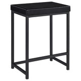 Hawes 4-Piece Counter Height Table Set in Dark Charcoal
