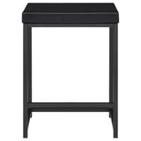 Hawes 4-Piece Counter Height Table Set in Dark Charcoal