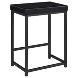 Hawes 4-Piece Counter Height Table Set in Dark Charcoal