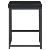 Hawes 4-Piece Counter Height Table Set in Dark Charcoal