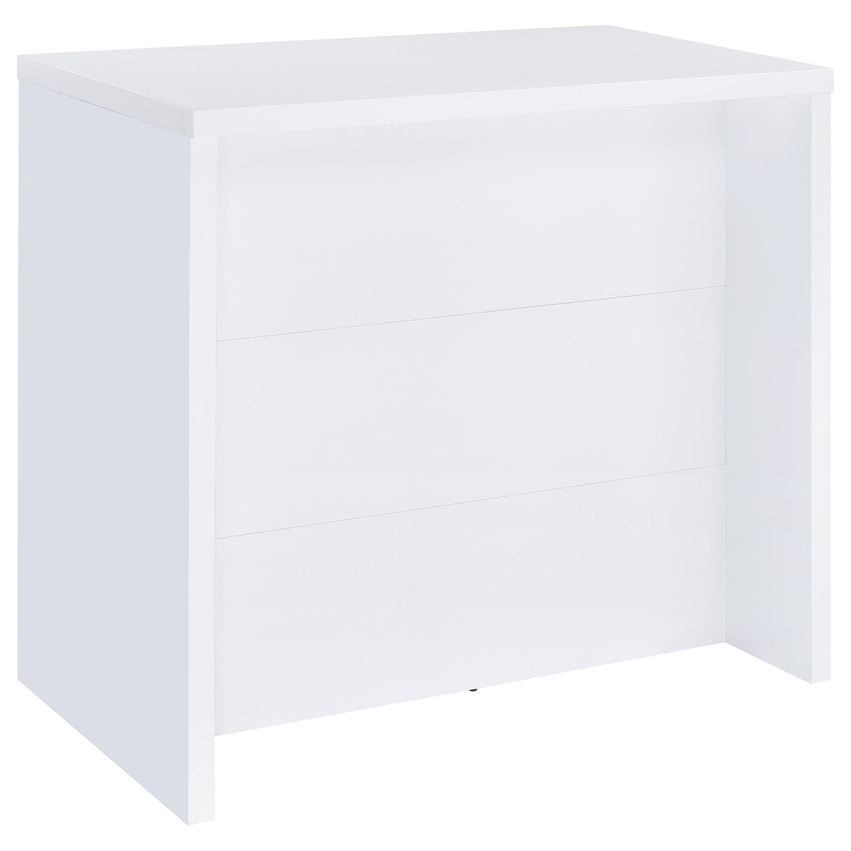 Topanga Engineered Wood Freestanding Home Bar, White