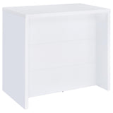 Topanga Engineered Wood Freestanding Home Bar, White