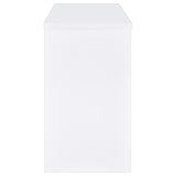 Topanga Engineered Wood Freestanding Home Bar, White