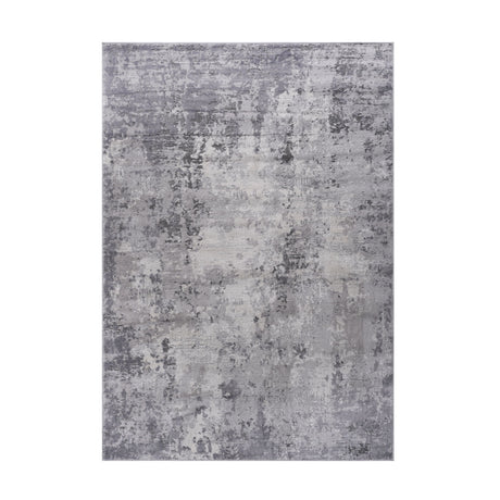 Marfi - 5' X 7' Abstract Area Rug - Light Gray