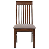 Briarwood Mango Oak Wood Dining Side Chairs, Set of 2