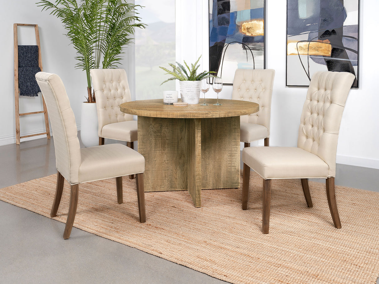 Jamestown Round 47-Inch Dining Table in Mango