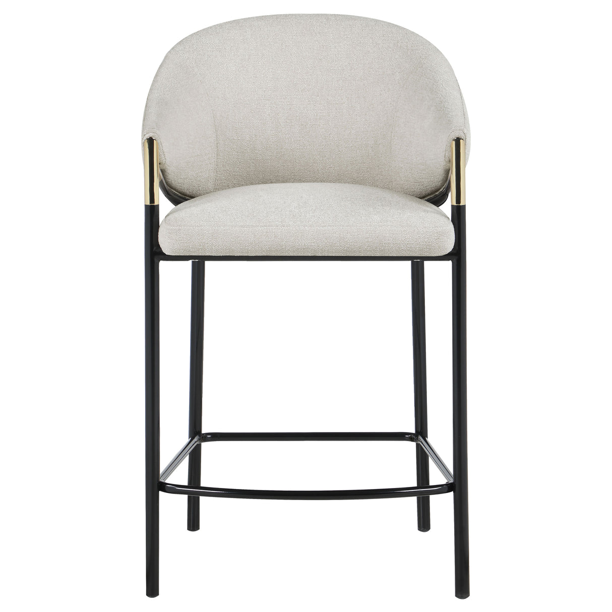 Chadwick Fabric Upholstered Counter Chair Beige, Set of 2