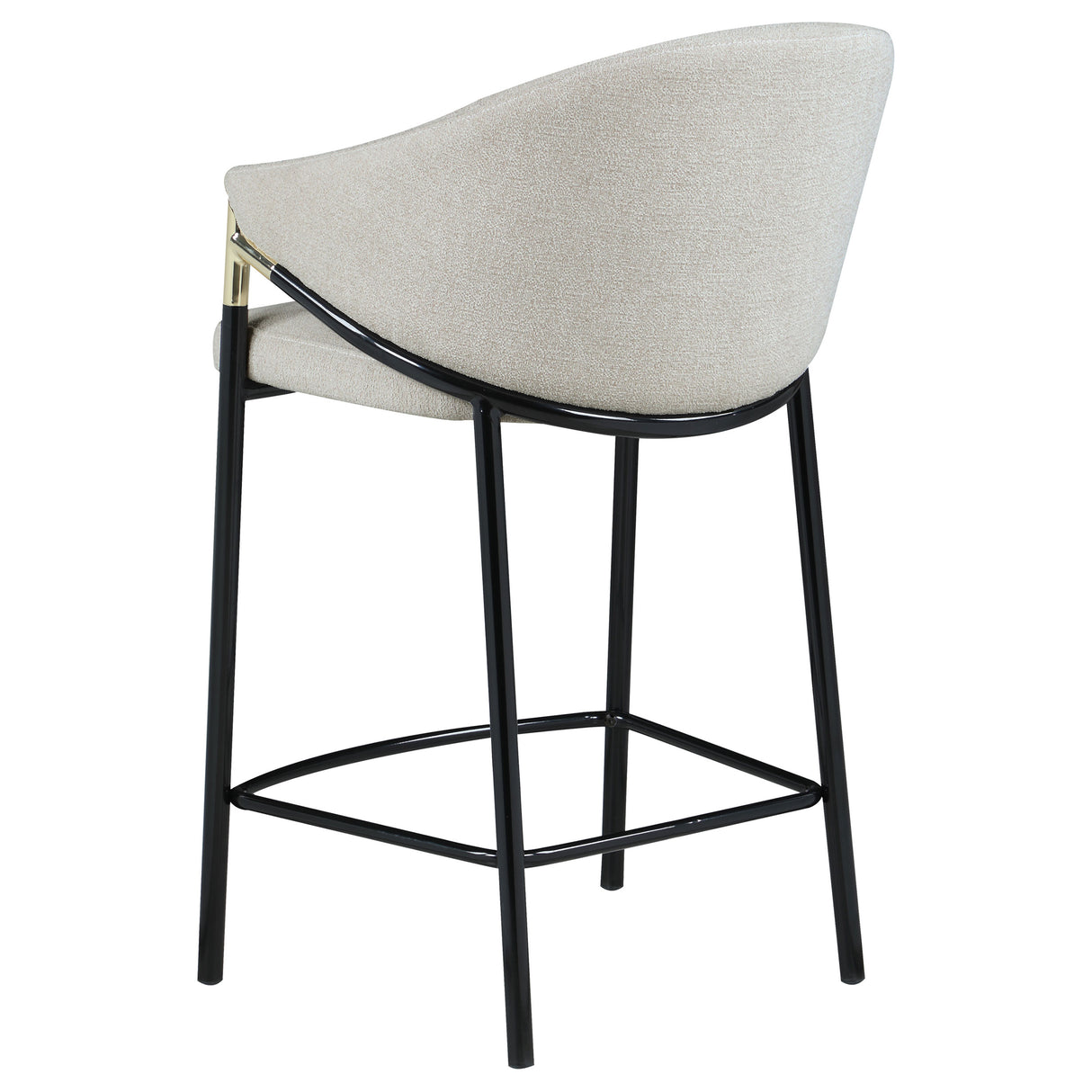 Chadwick Fabric Upholstered Counter Chair Beige, Set of 2