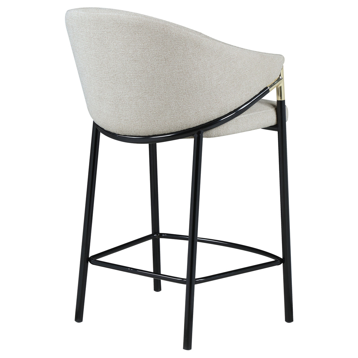 Chadwick Fabric Upholstered Counter Chair Beige, Set of 2