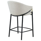 Chadwick Fabric Upholstered Counter Chair Beige, Set of 2