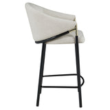 Chadwick Fabric Upholstered Counter Chair Beige, Set of 2