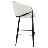 Chadwick Fabric Upholstered Bar Chair Beige, Set of 2