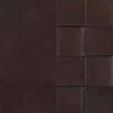 Adelaide Upholstered Pub Height Bar Stool in Brown