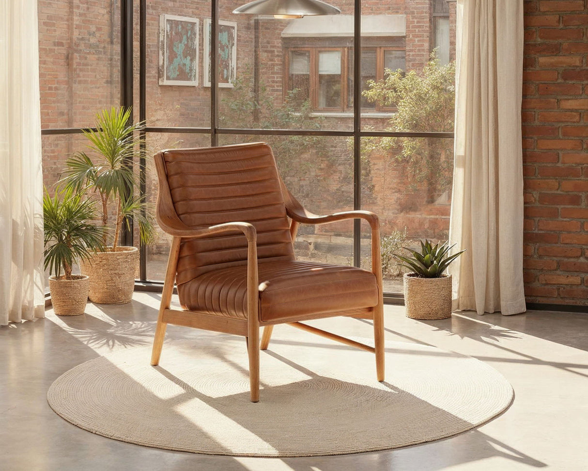 Hawkins - Occasional Chair - Light Brown