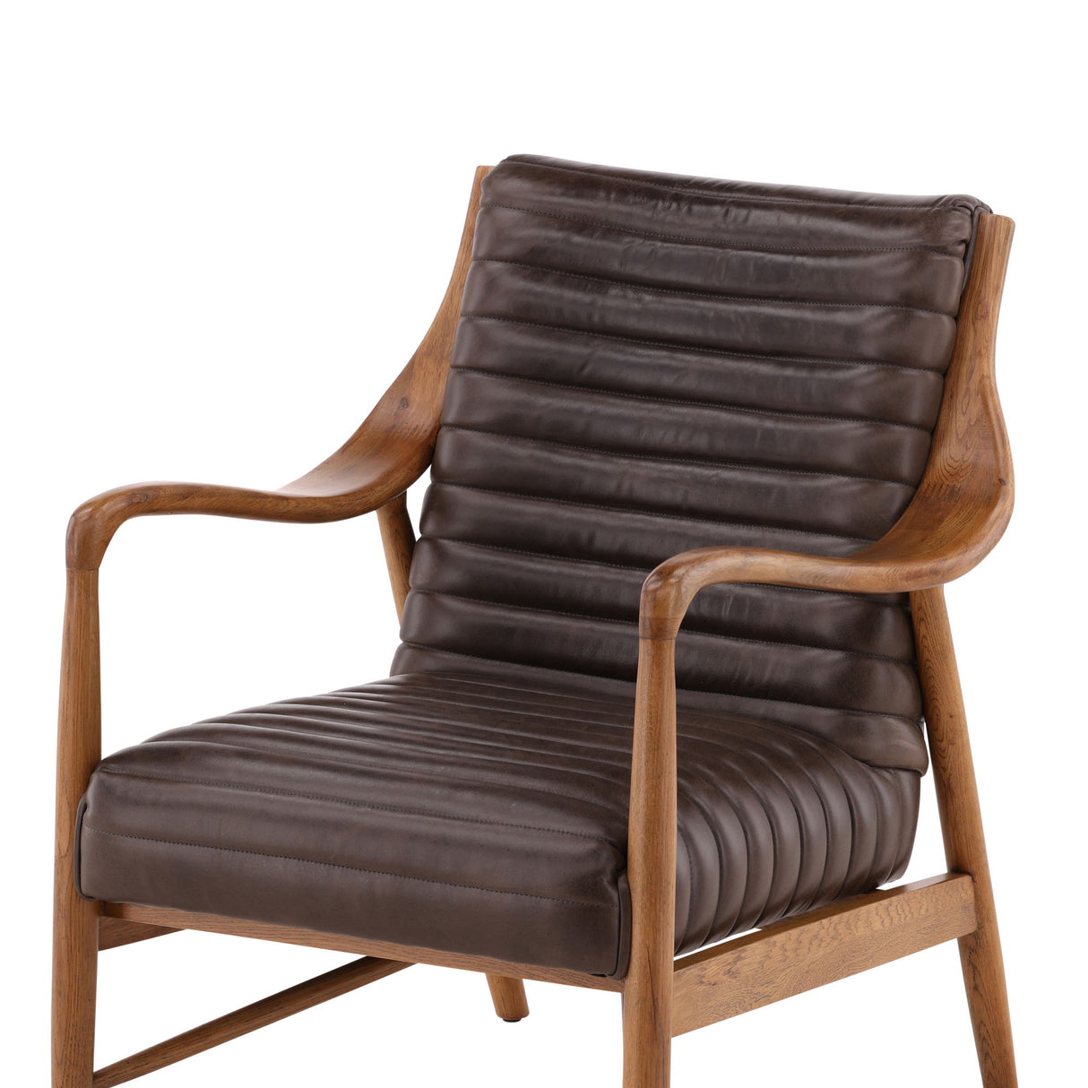 Baxter - Occasional Chair - Light Brown / Dark Brown