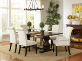 Alana Beige Fabric Upholstered Dining Chair, Set of 2