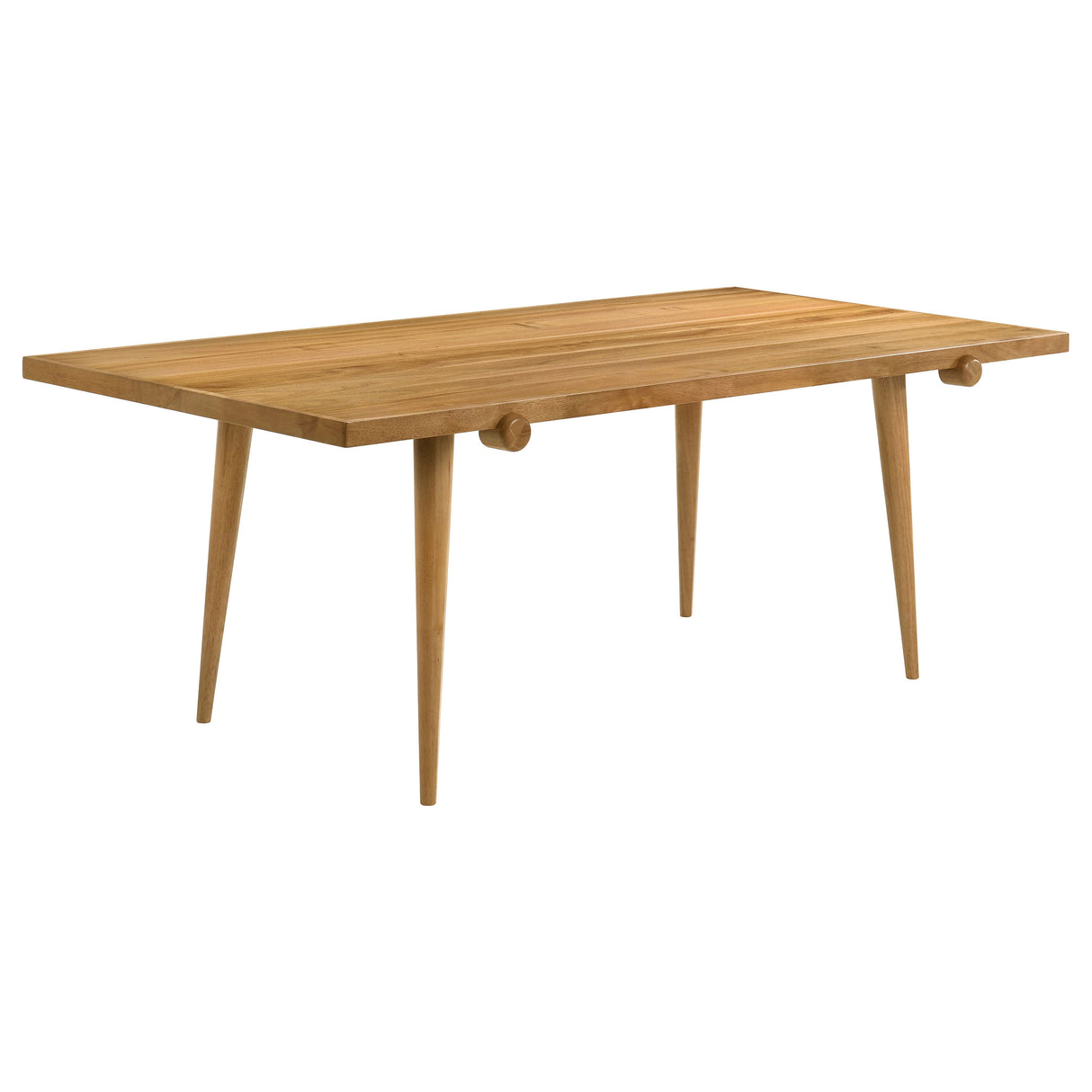 Fabra 79" Rectangular Acacia Veneer Dining Table in Honey