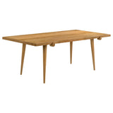 Fabra 79" Rectangular Acacia Veneer Dining Table in Honey