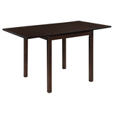 Kelso 3-Piece Drop Leaf Dining Table Set Cappuccino