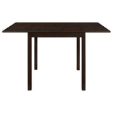 Kelso 3-Piece Drop Leaf Dining Table Set Cappuccino
