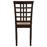 Kelso 3-Piece Drop Leaf Dining Table Set Cappuccino