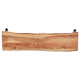 Sherman Wood Dining Bench Natural Acacia