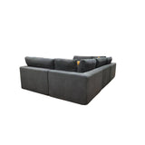 Custom Configuration Modular Sectional & Toss Pillows