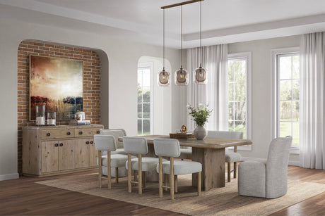 Pagosa - Server - English Knotty Oak