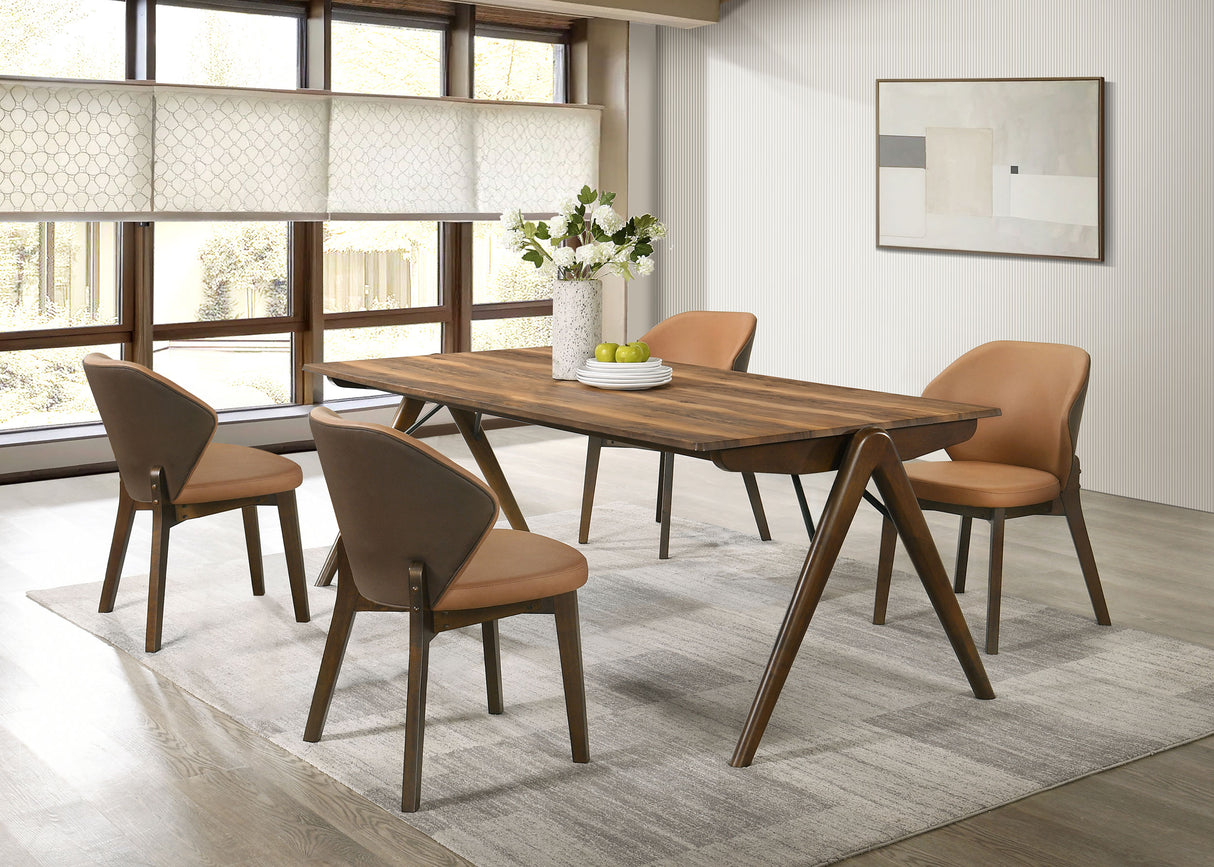 Randolph 5-Piece Dining Set, Sheesham Rubberwood