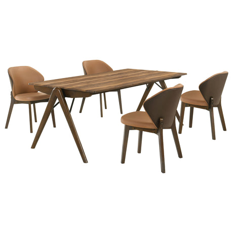 Randolph 5-Piece Dining Set, Sheesham Rubberwood