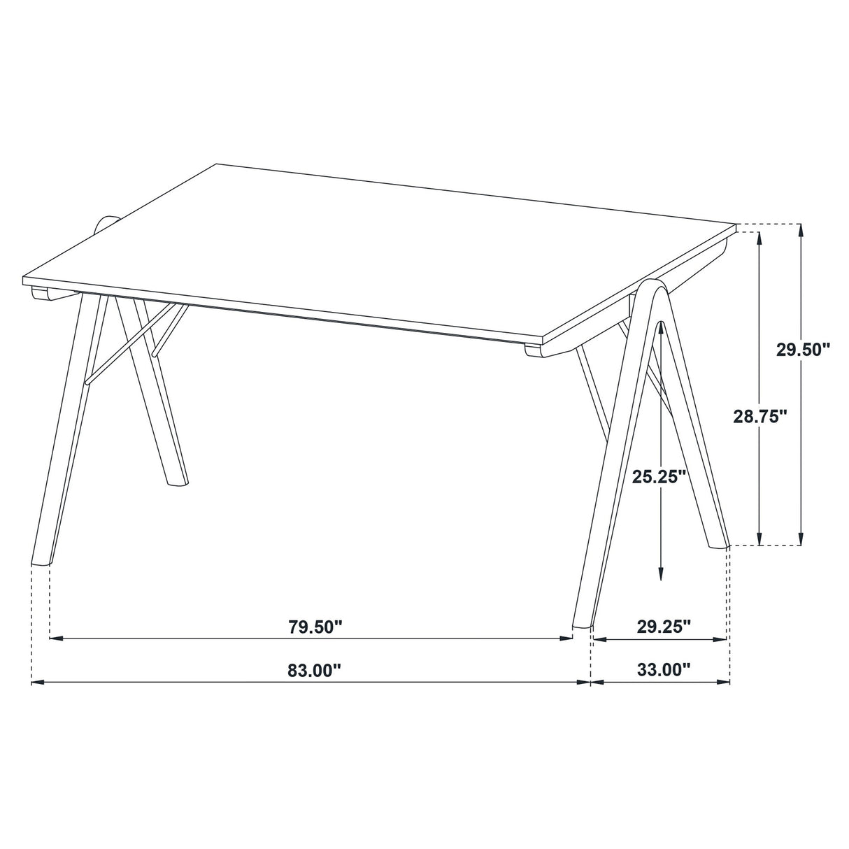 Randolph 5-Piece Dining Set, Sheesham Rubberwood
