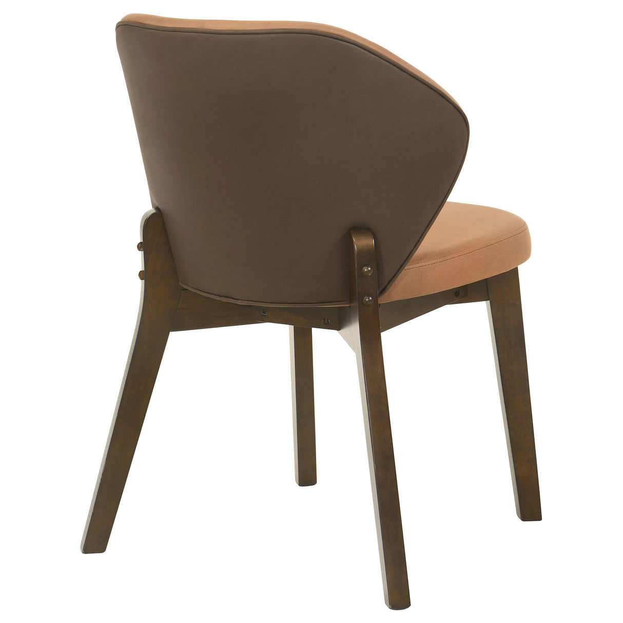 Randolph Dining Side Chair Butterscotch and Brown - Set of 2