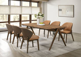 Randolph Dining Side Chair Butterscotch and Brown - Set of 2