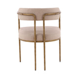 Willimington - Dining Chair (Set of 2) - Beige / Gold