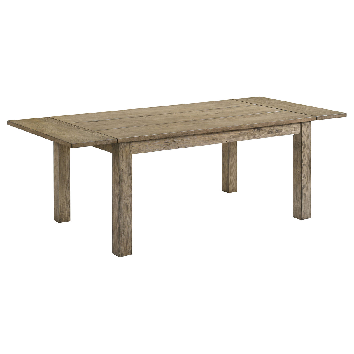 Cardova 87-Inch Solid Wood Extension Dining Table Vineyard Oak