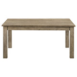 Cardova 87-Inch Solid Wood Extension Dining Table Vineyard Oak