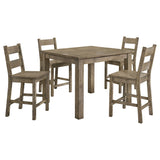 Cardova 5-Piece Counter Height Dining Set, Vineyard Oak