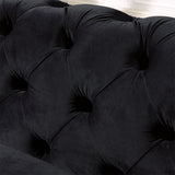 Accent Chair With Diamond Button Tufting, Matching Throw Pillow