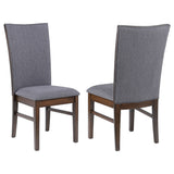 Sherwood Upholstered Dining Side Chair Grey - Set of 2