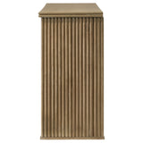 Adina 3-Door 59-Inch Sideboard in Distressed Light Brown