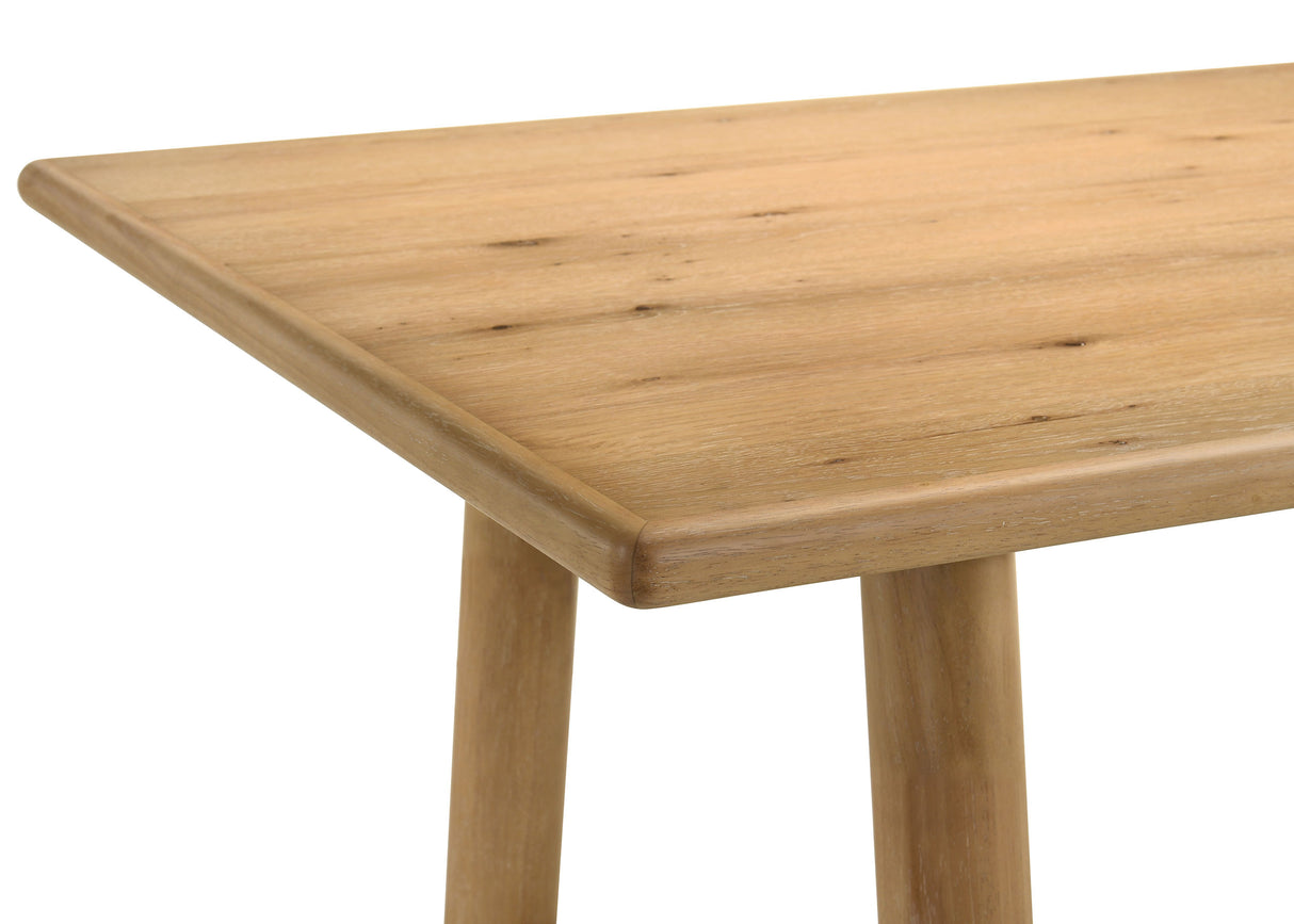 Duncan 7-Piece Rectangular Dining Set, Washed Oak
